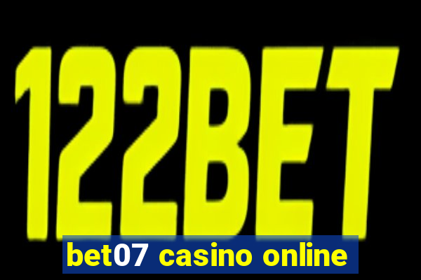 bet07 casino online